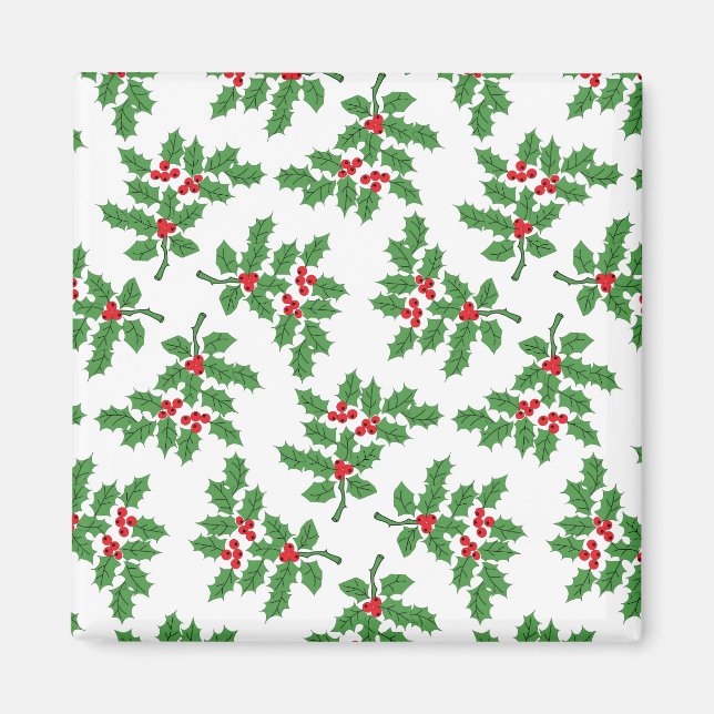 Holly Berries Magnet (Vorne)