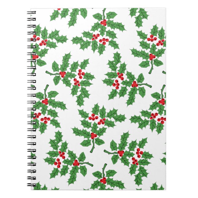 Holly Berries Notizblock (Vorderseite)