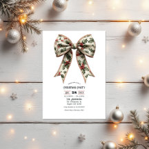 Holly Bow Holiday Weihnachts-Party