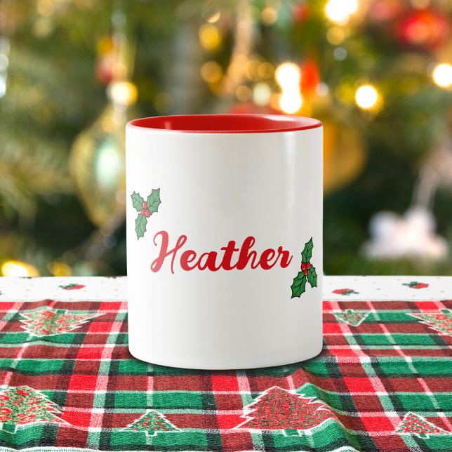 Holly Christmas Tasse (Von Creator hochgeladen)