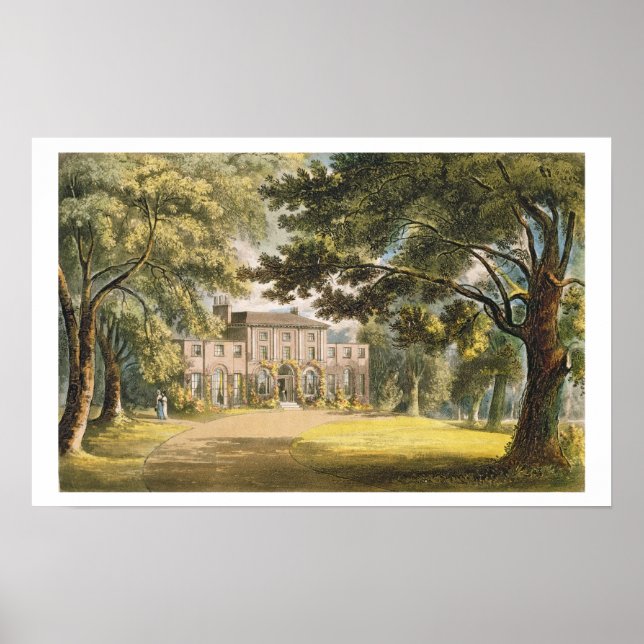 Holly Grove House, aus Ackermanns "Repository of Poster (Vorne)