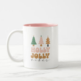Holly jolls Weihnachtsgeschenk Zweifarbige Tasse