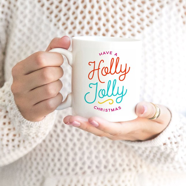 Holly Jolly Christmas Kaffeetasse (Von Creator hochgeladen)