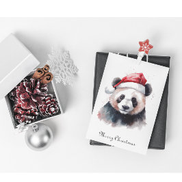 Holly Jolly Christmas Panda, Brauch Feiertagskarte