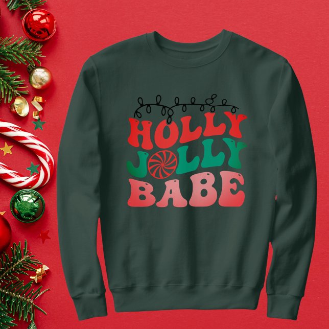 Holly Jolly Christmas Sweatshirt (Von Creator hochgeladen)