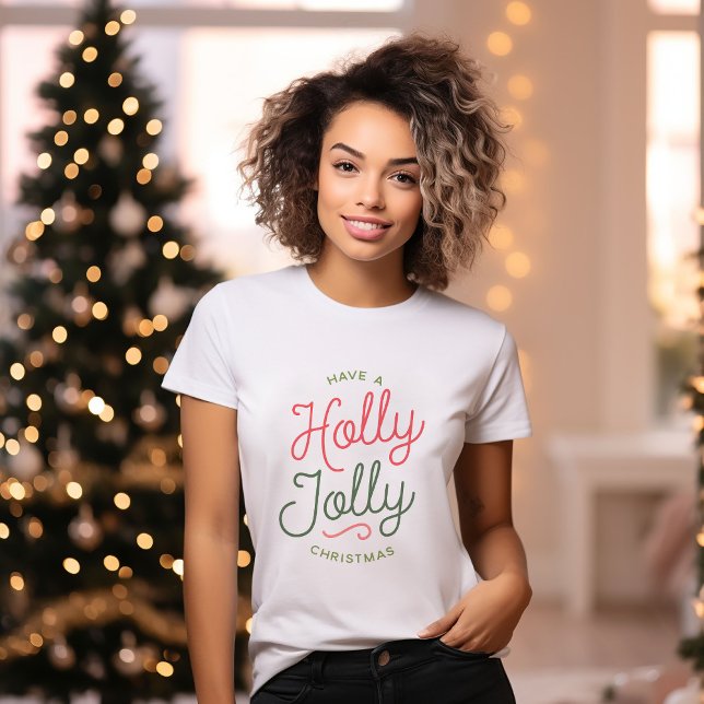 Holly Jolly Christmas T-Shirt (Von Creator hochgeladen)