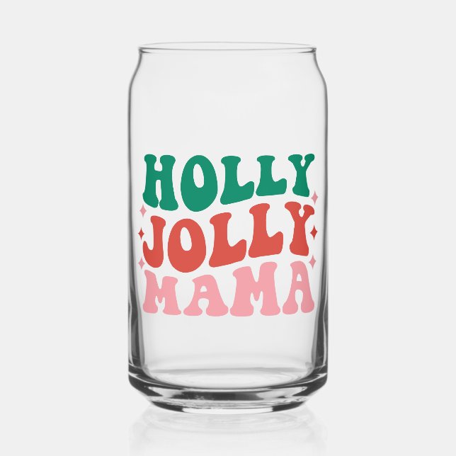 Holly Jolly Mama - Fun Holiday Design (Recto)
