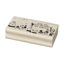 Holly Jolly Niedlich Winter Animals Lehrer