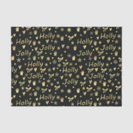 Holly jolly seidenpapier