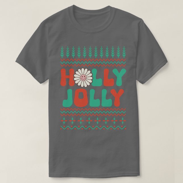 Holly Jolly T-Shirt (Design vorne)