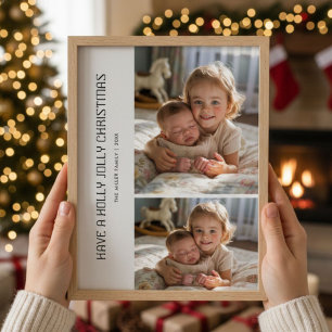 Holly Jolly Weihnachten - Niedlich & Familienauswe