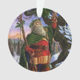 Holly King/Yuletide/Santa Ornament