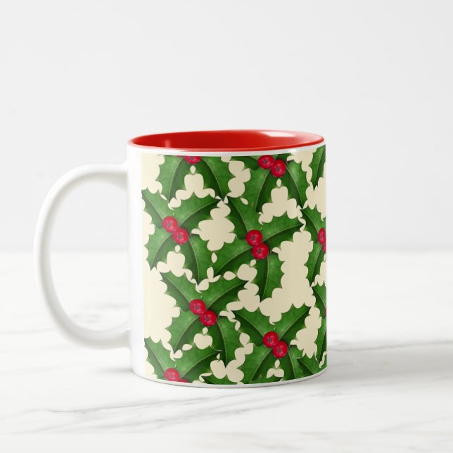 Holly Pattern Tasse (Links)
