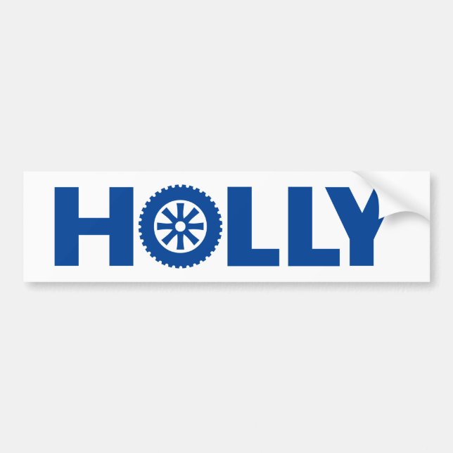 Holly Petrolhead Autoaufkleber (Vorne)