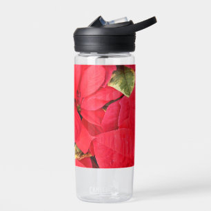 Holly Point Poinsettias Holiday Floral Trinkflasche