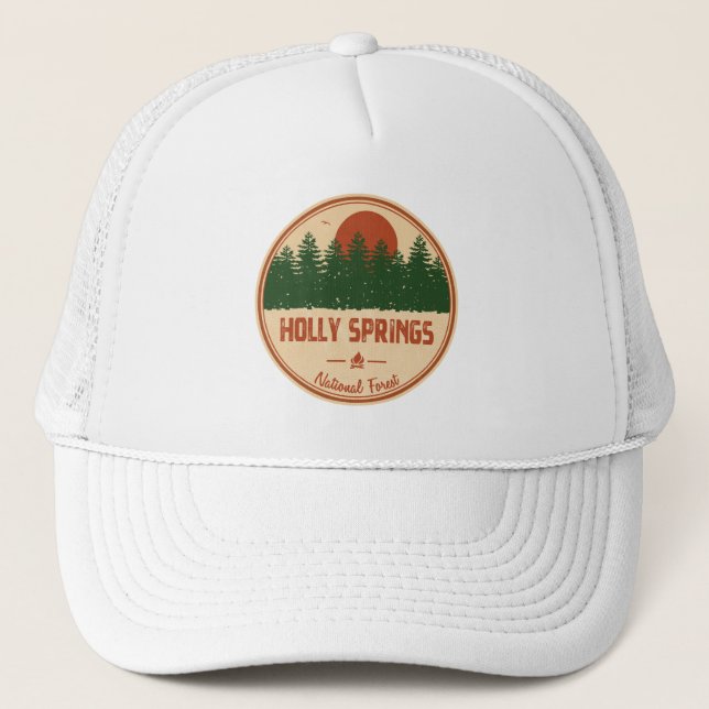 Holly Springs National Forest Truckerkappe (Vorderseite)