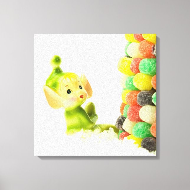 Holly the Pixie Elf Leinwanddruck (Vorderseite)