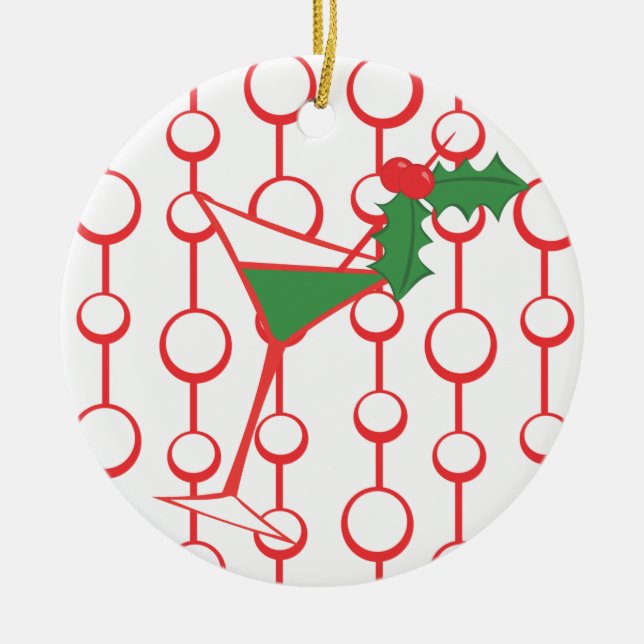 Holly-tini Keramikornament (Vorne)