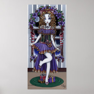 "Holly" Weihnachts-Party Fairy Poster