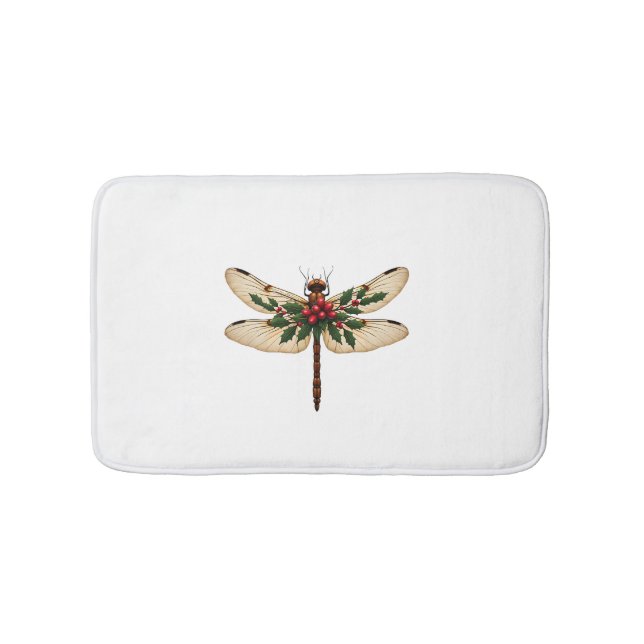 Holly Winged Dragonfly Badematte (Vorderseite)