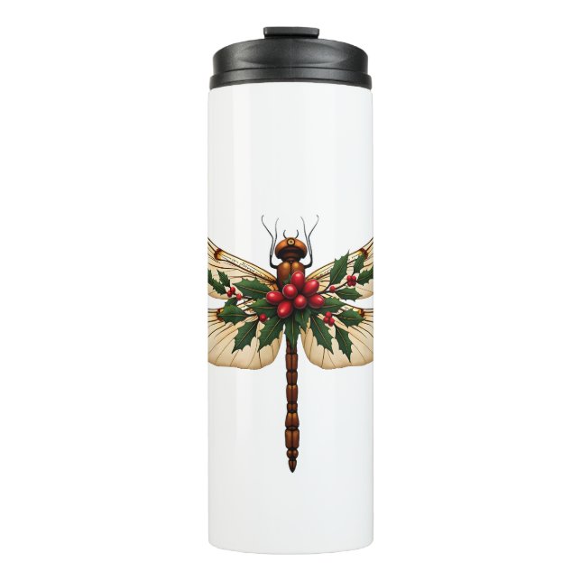 Holly Winged Dragonfly Thermosbecher (Vorderseite)