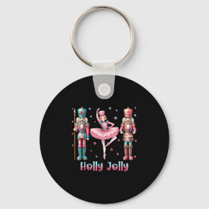 Holly Xmas Jolly Nutcracker Squad Christmas Women Schlüsselanhänger