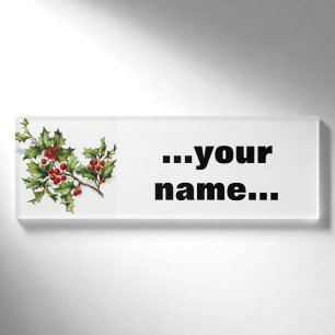 HollyBerries20150802 Namenschild