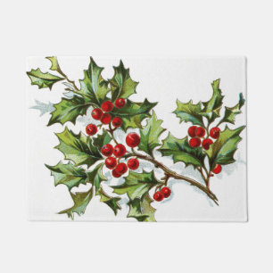 HollyBerries 002 Fußmatte