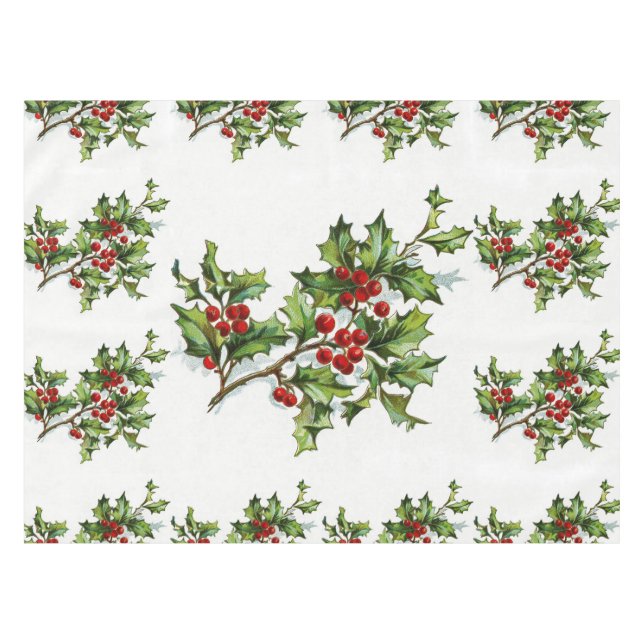 HollyBerries 014 Tischdecke (Vorderseite (Horizontal))