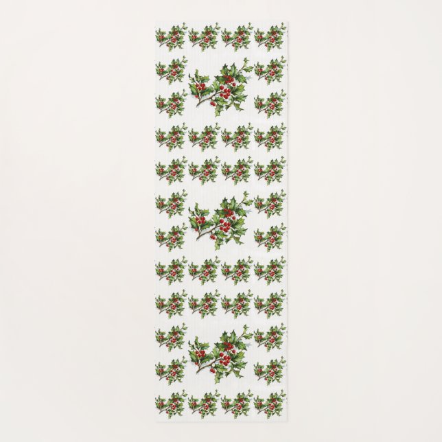 HollyBerries 014 Yogamatte (Rückseite)