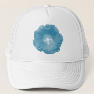 Hollyhock Flower Icy Casquette bleu