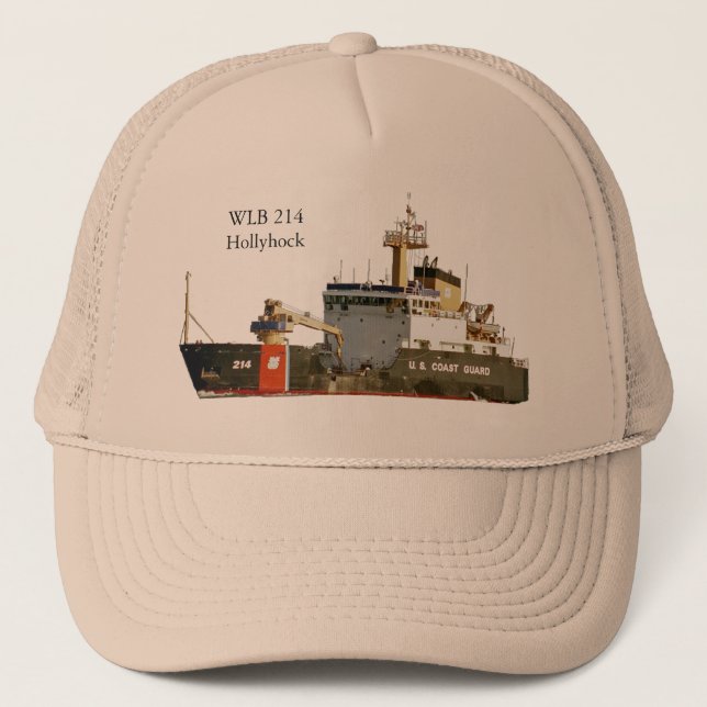 Hollyhock-LKW-Hut Truckerkappe (Vorderseite)