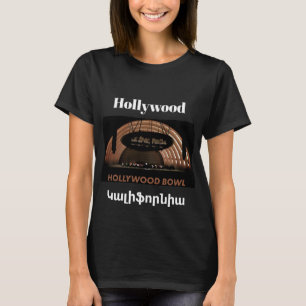 Hollywood,Կ ա լ ի ֆ ր ո T-Shirt