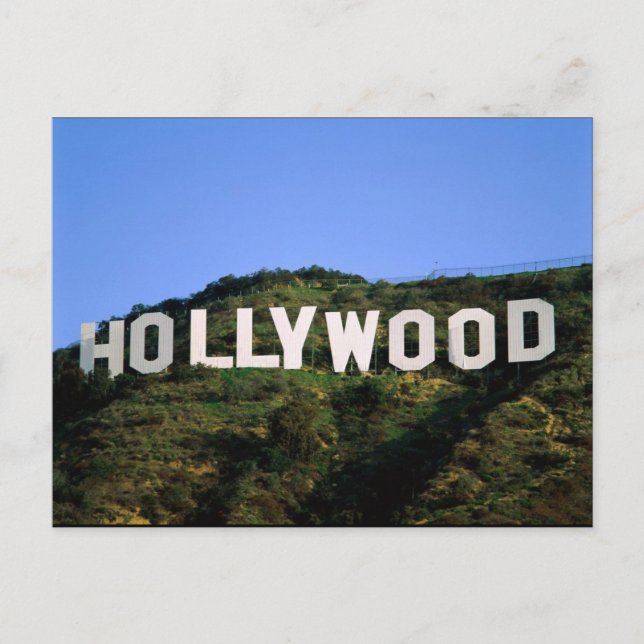 Hollywood-1600x1200 Postkarte (Vorderseite)