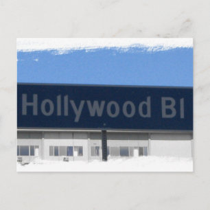 Hollywood Blvd Postkarte