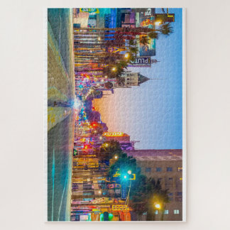 Hollywood Boulevard in Los Angeles - Puzzle