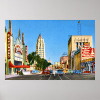 Hollywood Boulevard, Los Angeles Vintag