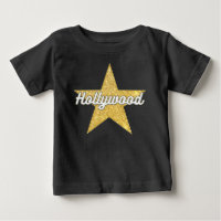 Hollywood Boulevard Script und Star Baby T - Shirt