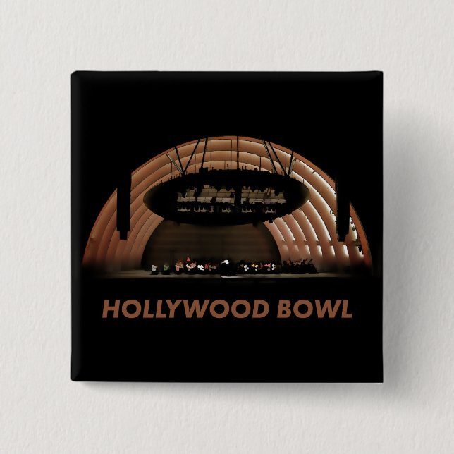 Hollywood Bowl Button (Vorderseite)
