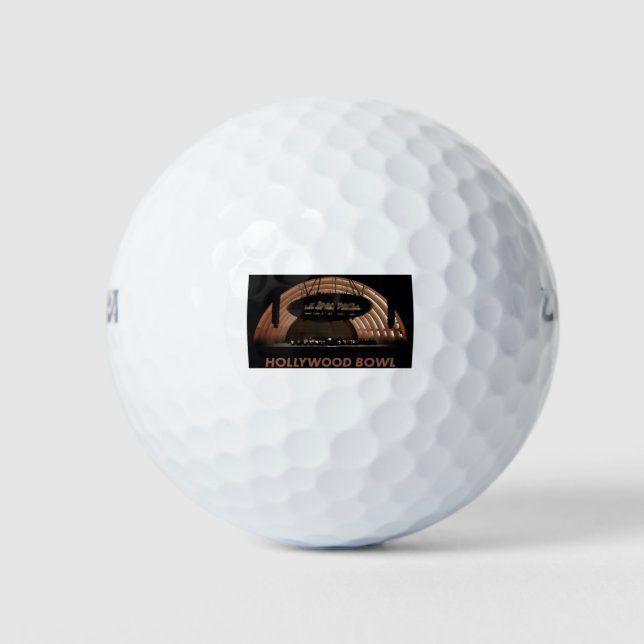 Hollywood Bowl Golfball (Vorderseite)