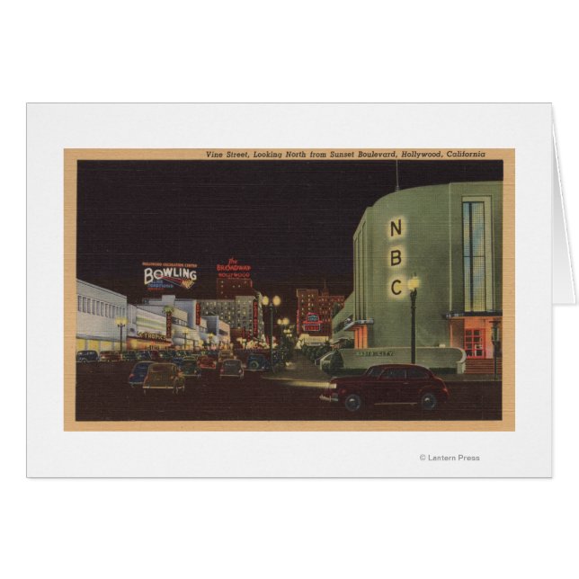 Hollywood, CA - Weinstraße von Sunset (Vorderseite (Horizontal))