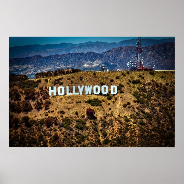 Hollywood California Poster (Vorne)
