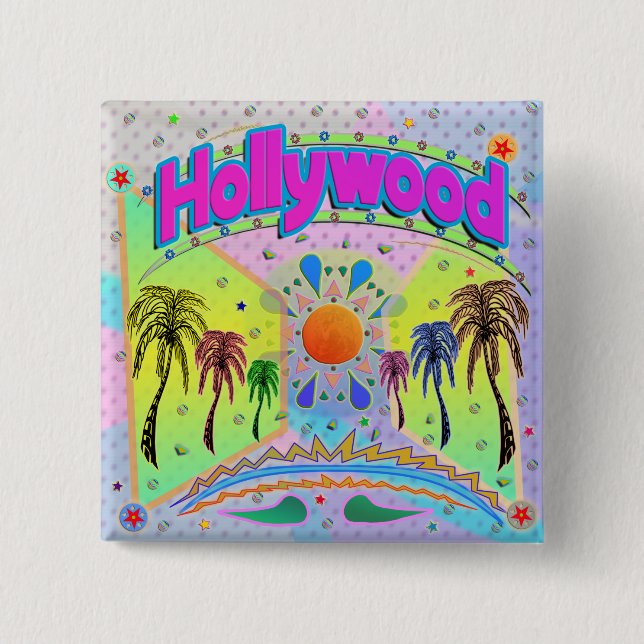 Hollywood Calm Desire Button (Vorderseite)