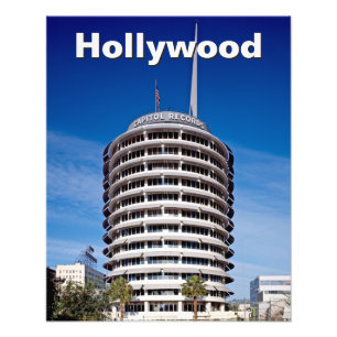 Hollywood Capitol Records Fotodruck