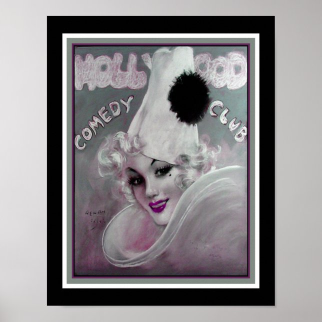 Hollywood Comedy Club 1923 Poster (Vorne)