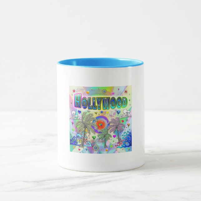 Hollywood Deep Dream Tasse (Zentrum)