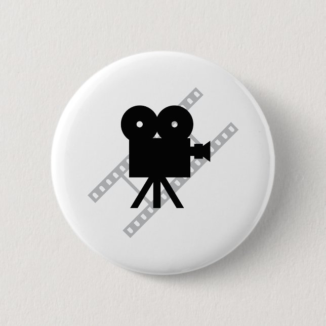 Hollywood-Filmfilmtechnik-Kamerafilm Button (Vorderseite)