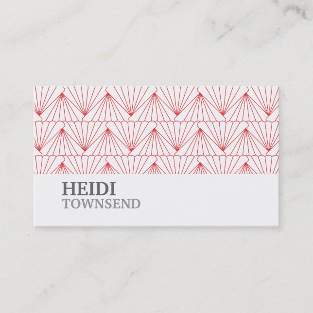 Hollywood Glamour Nr. 4 Visitenkarte (Vorderseite)