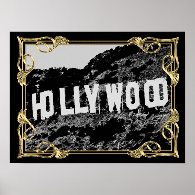 Hollywood Glamour Poster VON 14.95 UHR (Vorne)