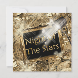 Hollywood-Glamourgeburtstags-Party Einladung